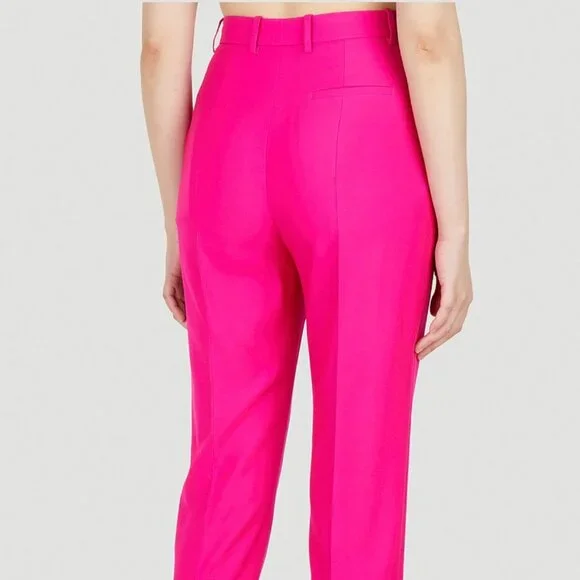 Alexander McQueen Cropped Tailored Pants